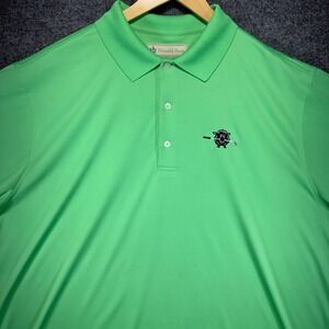 Donald Ross Golf Polo Shirt Mens XL Green Short Sleeve Black Sheep Performance